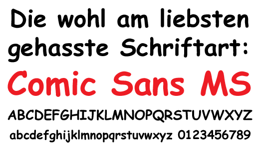 Comic Sans MS Hass